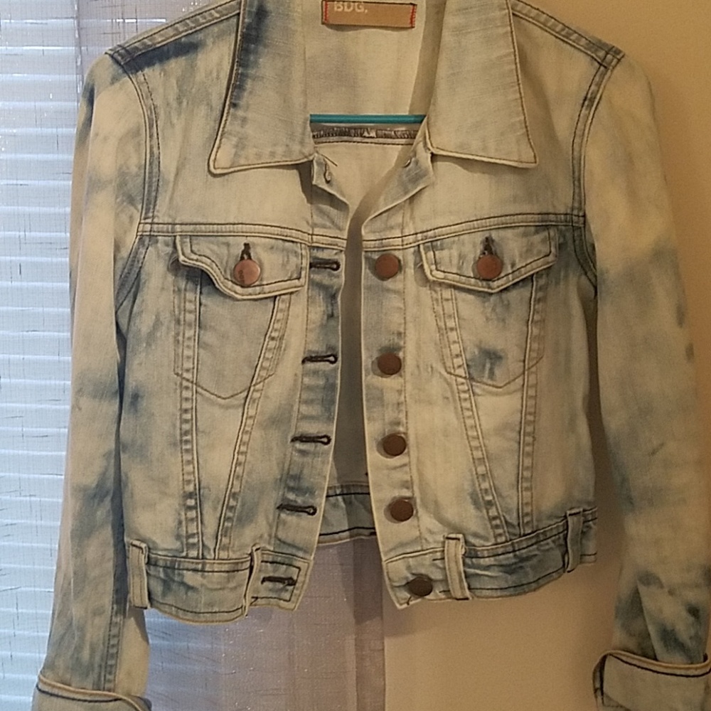 BDG Urban Outfitters Bleached Denim Jacket